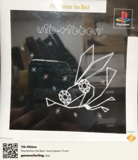 Vib-Ribbon PlayStation, Asia box front
