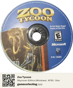 Zoo Tycoon Computer, NTSC disc