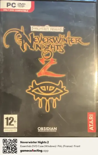 Neverwinter Nights 2 Computer, France box front