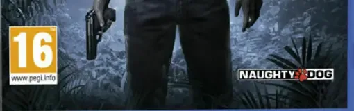 Uncharted 4: A Thief's End, the PEGI square on its front