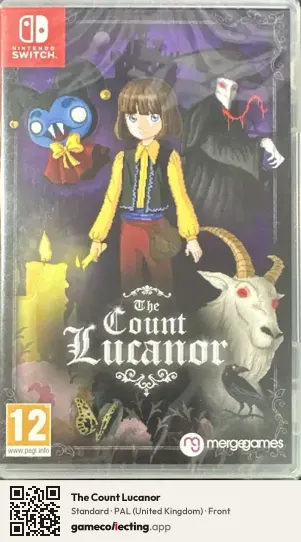 The Count Lucanor Nintendo Switch, United Kingdom box front