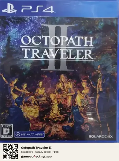 Octopath Traveler II PlayStation 4, Japan box front