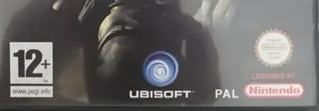 Tom Clancy's Splinter Cell, the PEGI square on its front