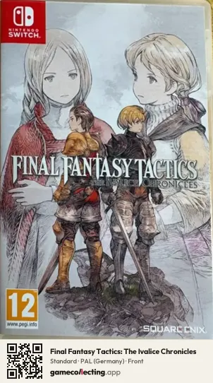 Final Fantasy Tactics: The Ivalice Chronicles Nintendo Switch, Germany box front