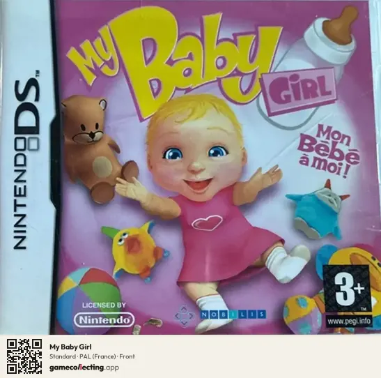 My Baby Girl Nintendo DS, France box front