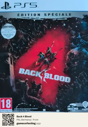 Back 4 Blood PlayStation 5, Germany box front