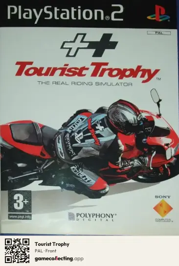 Tourist Trophy PlayStation 2, PAL box front
