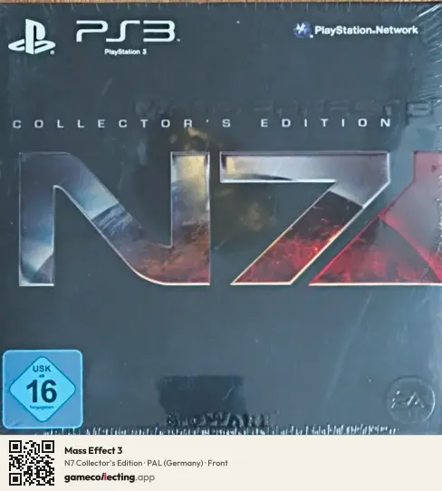 Mass Effect 3 PlayStation 3, Germany box front