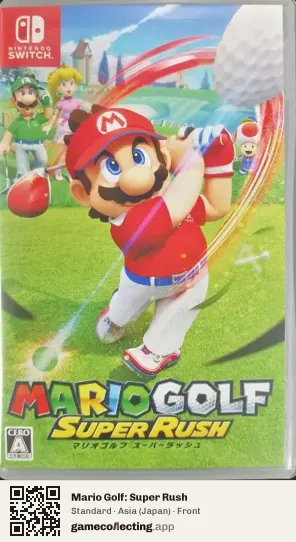 Mario Golf: Super Rush Nintendo Switch, Japan box front