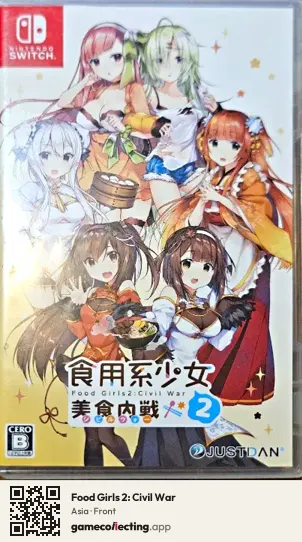 Food Girls 2: Civil War Nintendo Switch, Asia box front