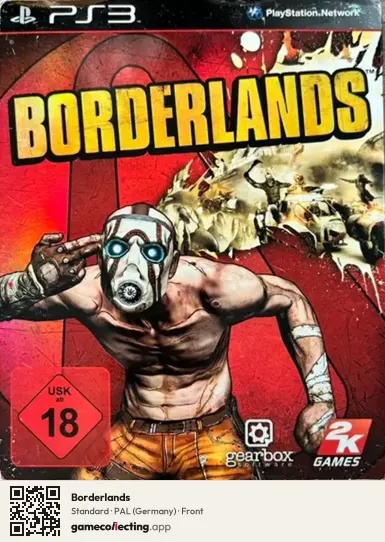 Borderlands PlayStation 3, Germany box front