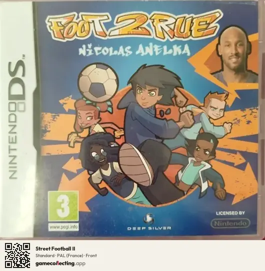 Street Football II Nintendo DS, France box front