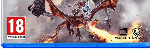 Middle-earth: Shadow of War, the PEGI square on its front
