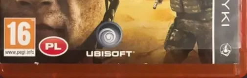 Tom Clancy's Ghost Recon Advanced Warfighter, the PEGI square on its front