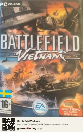 Battlefield Vietnam Computer, Nordic countries box front