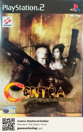 Contra: Shattered Soldier PlayStation 2, Italy box front