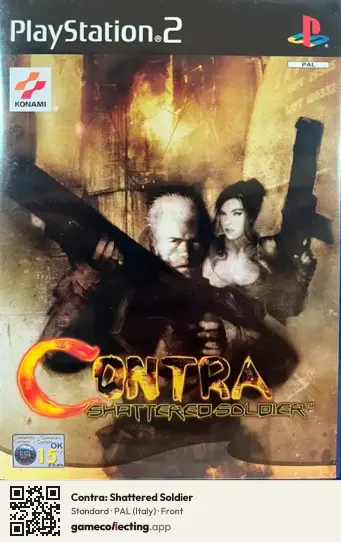 Contra: Shattered Soldier PlayStation 2, Italy box front