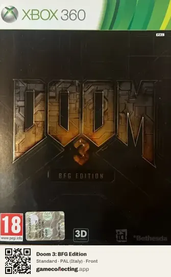 Doom 3: BFG Edition Xbox 360, Italy box front