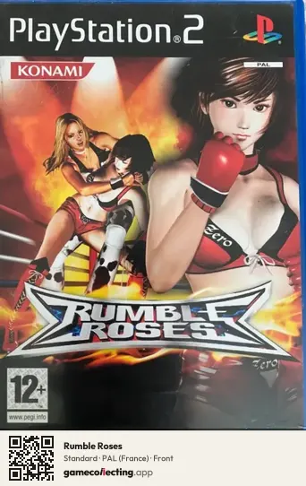 Rumble Roses PlayStation 2, France box front
