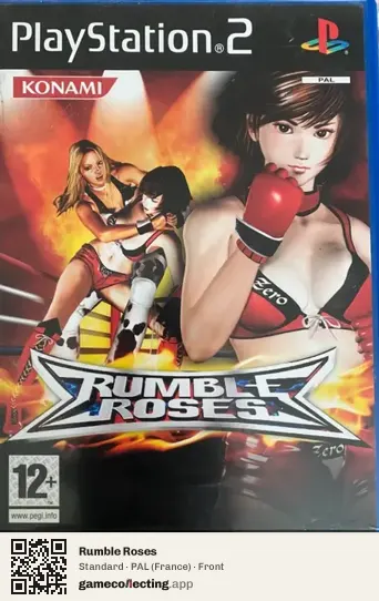 Rumble Roses PlayStation 2, France box front