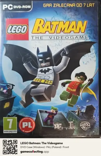 LEGO Batman: The Videogame Computer, Poland box front