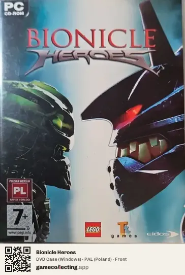 Bionicle Heroes Computer, Poland box front