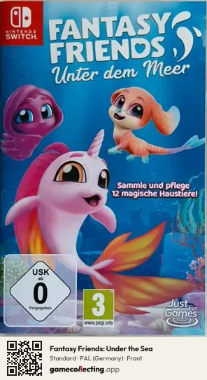 Fantasy Friends: Under the Sea Nintendo Switch, Germany box front
