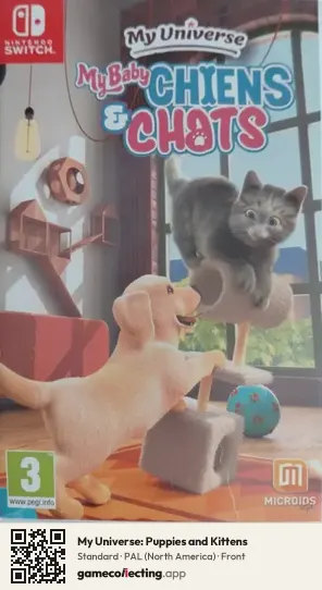 My Universe: Puppies and Kittens Nintendo Switch, North America box front