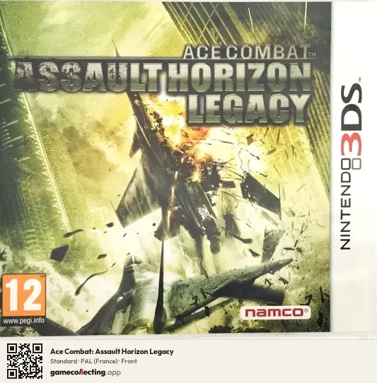 Ace Combat: Assault Horizon Legacy Nintendo 3DS, France box front