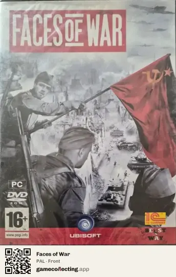 Faces of War Computer, PAL box front
