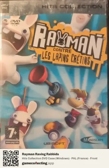 Rayman Raving Rabbids Computer, France box front