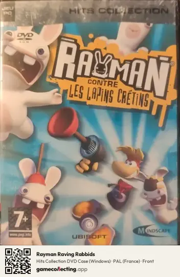 Rayman Raving Rabbids Computer, France box front