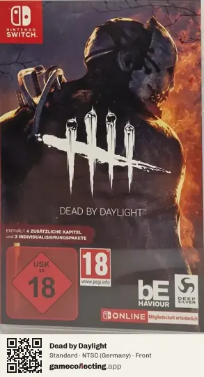 Dead by Daylight Nintendo Switch, Germany box front
