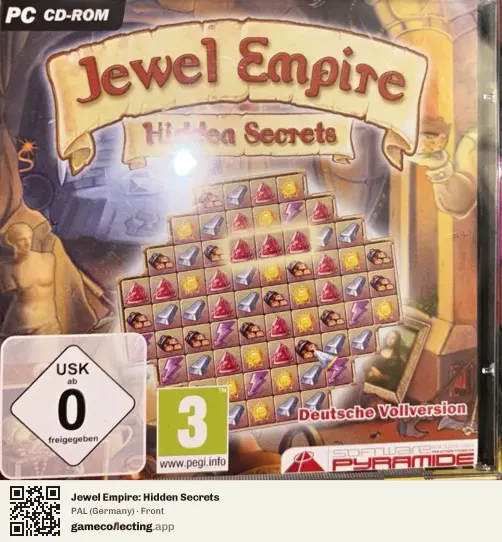 Jewel Empire: Hidden Secrets Computer, Germany box front