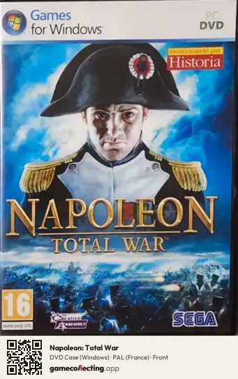 Napoleon: Total War Computer, France box front