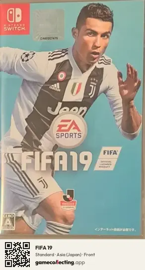 FIFA 19 Nintendo Switch, Asia box front