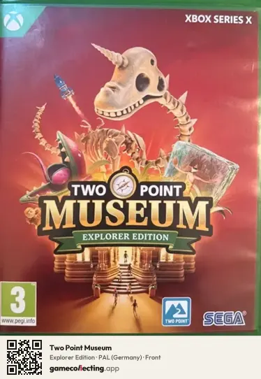 Two Point Museum Xbox Series X, Germany box front