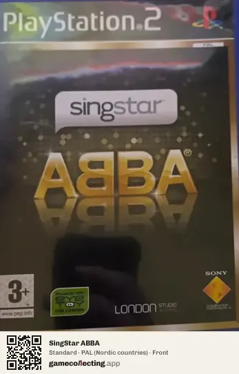 SingStar ABBA PlayStation 2, Nordic countries box front