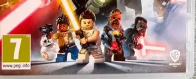 LEGO Star Wars: The Skywalker Saga, the PEGI square on its front