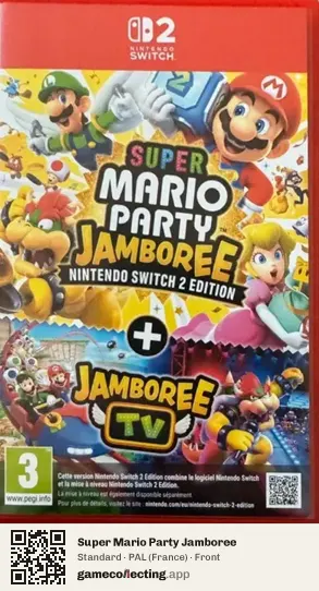 Super Mario Party Jamboree Nintendo Switch 2, France box front