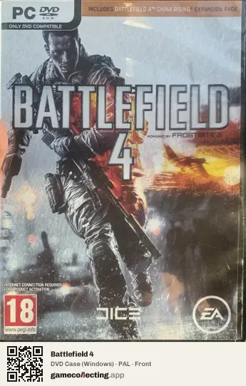 Battlefield 4 Computer, PAL box front