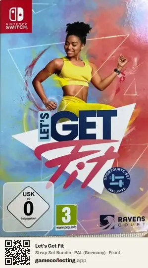 Let's Get Fit Nintendo Switch, Germany box front