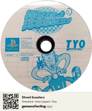 Street Scooters PlayStation, Asia disc