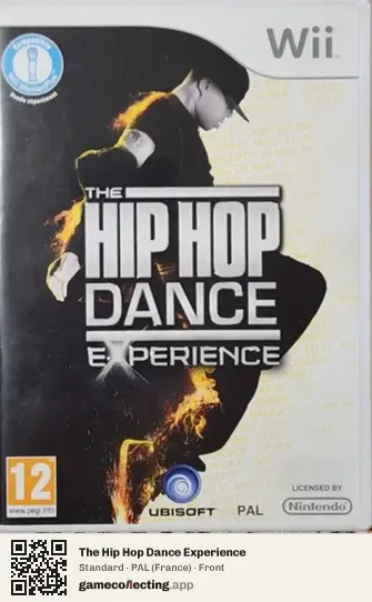 The Hip Hop Dance Experience Nintendo Wii, France box front
