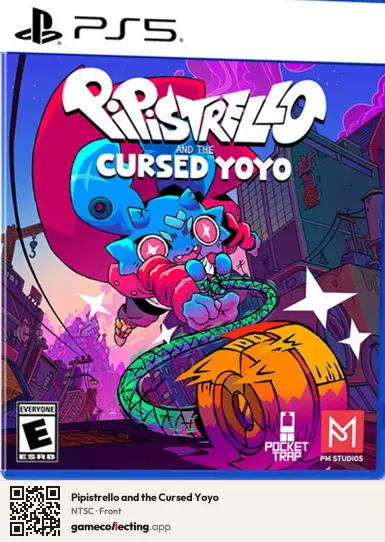 Pipistrello and the Cursed Yoyo PlayStation 5, NTSC box front