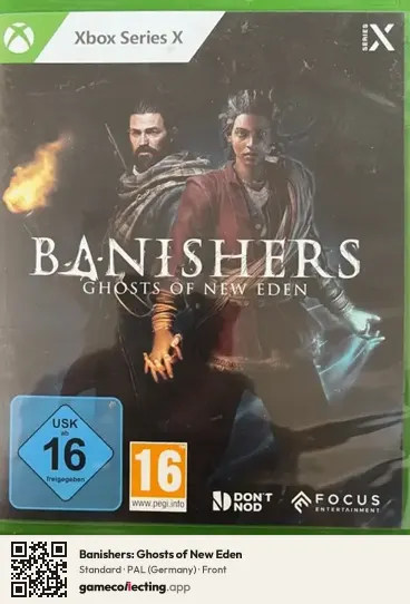 Banishers: Ghosts of New Eden Xbox Series X, Germany box front