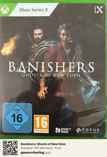 Banishers: Ghosts of New Eden Xbox Series X, Germany box front