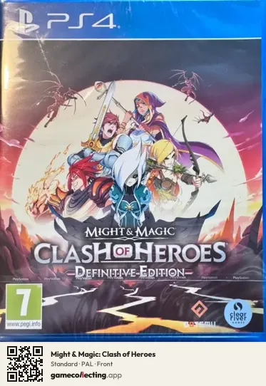 Might & Magic: Clash of Heroes PlayStation 4, PAL box front