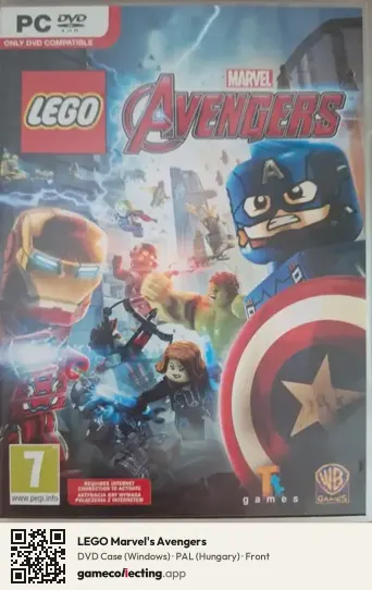 LEGO Marvel's Avengers Computer, Hungary box front