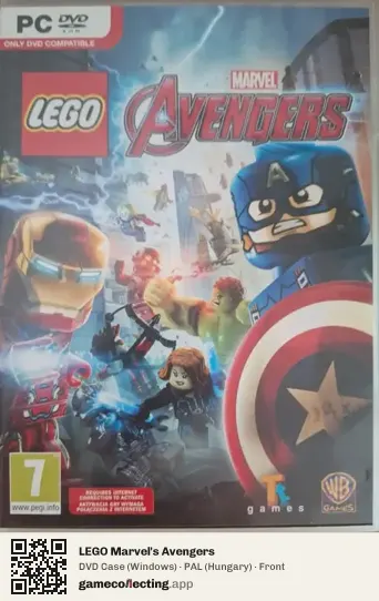 LEGO Marvel's Avengers Computer, Hungary box front